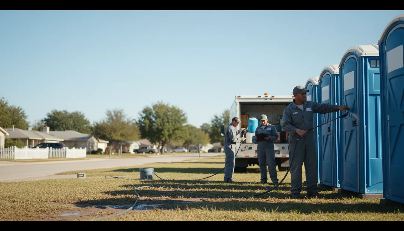 Long-Term Portable Toilet Rental in Alma, IL near me